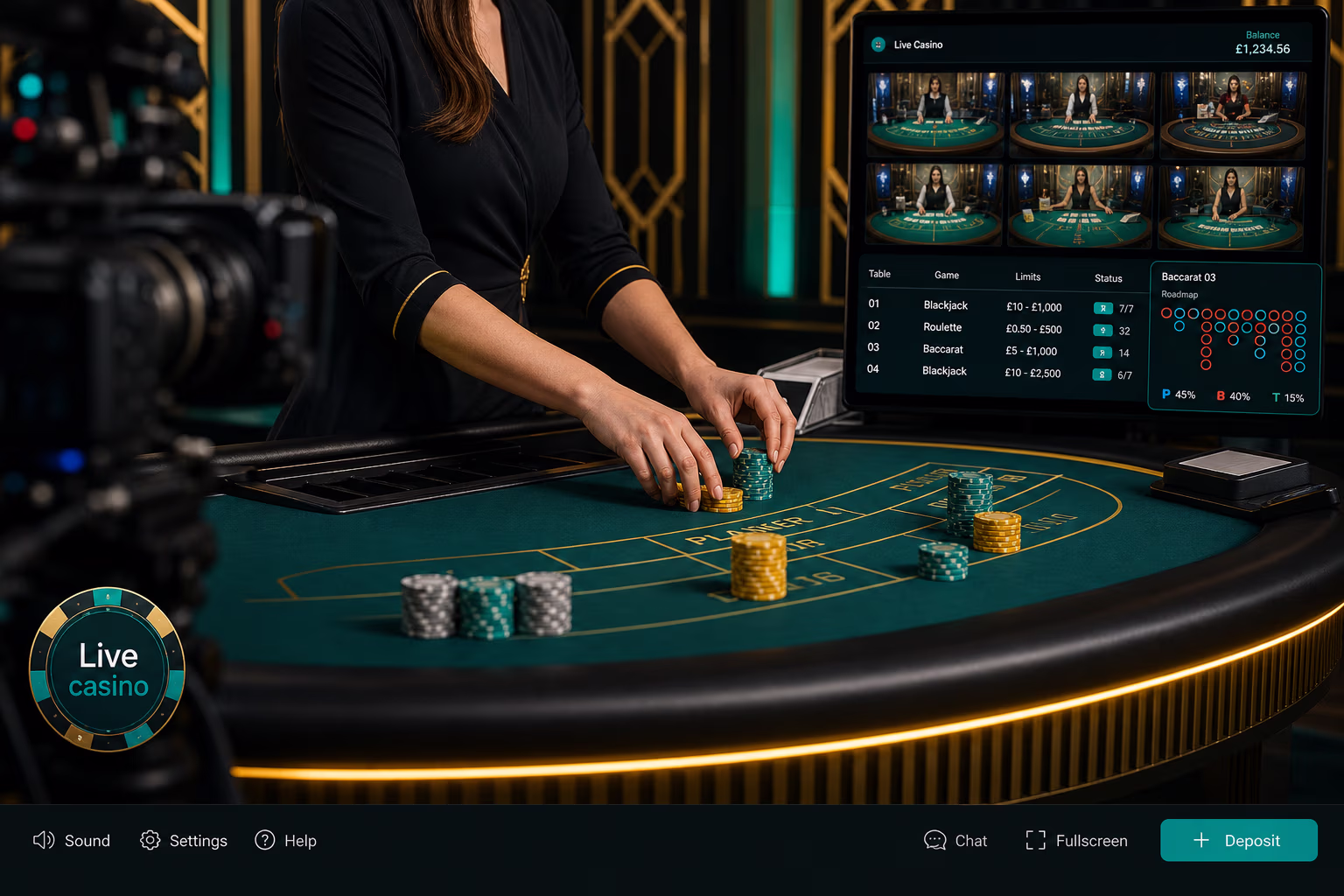 Games, Slots &amp; Live Entertainment